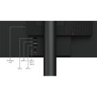 Asztali monitor, Lenovo TIO24 monitor 12NAGAT1EU - Black