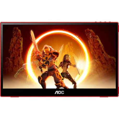 Asztali monitor, AOC 15.6" 16G3 FreeSync - Pivot - IPS