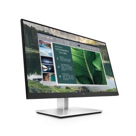   Asztali monitor, HP 24 E24u G4 IPS FHD monitor * Képernyőméret: 60,45 cm (23,8") * Képernyő felbontás: 1920 x 1080 * Fényerő: 250 cd/m2 * Kontrasztarány: 1000:1 * Válaszidő: 5 ms * Bemeneti csatlakozók: USB Type-CT ("