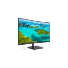 Asztali monitor, Philips Ívelt VA monitor 23.6 241E1SC, 1920x1080, 16:9, 250cd/m2, 4ms, VGA/HDMI
