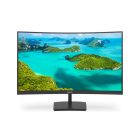 Asztali monitor, Philips Ívelt VA monitor 23.6 241E1SCA, 1920x1080, 16:9, 250cd/m2, 4ms, VGA/HDMI, hangszóró