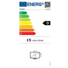 Asztali monitor, Philips 24" 241E2FD/00 monitor - IPS WLED