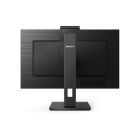 Asztali monitor, Philips IPS monitor 23.8 242B1H, 1920x1080, 16:9, 250cd/m2, 4ms, VGA/DVI-D/DP/HDMI/4xUSB, hangszóró&webWebkamera