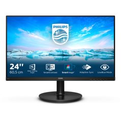   Asztali monitor, Philips IPS monitor 23.8" 242V8A, 1920x1080, 16:9, 250cd/m2, 4ms, VGA/HDMI/DisplayPort, hangszóró