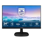Asztali monitor, Philips IPS monitor 23,8 243V7QJABF, 1920x1080, 16:9, 250cd/m2, 4ms, VGA/HDMI/Displayport, hangszóró