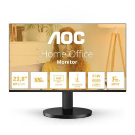   Asztali monitor, AOC IPS monitor 23.8" 24B3CF2 1920x1080, 16:9, 250cd/m2, 4ms, HDMI/2xUSB/USB-C, hangszóró, 100Hz