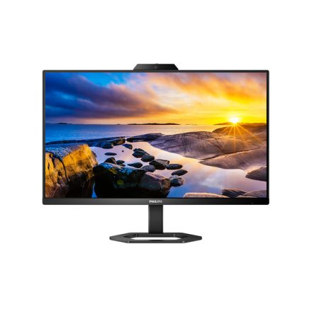 Asztali monitor, Philips IPS monitor 23.8 24E1N5300HE, 1920x1080, 16:9, 300cd/m2, 1ms, 4xUSB/HDMI/DisplayPort/USB-C, hangszóró&webWebkamera