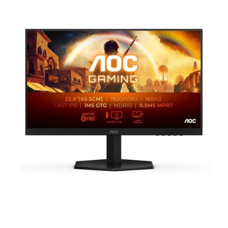 Asztali monitor, AOC Gaming 180Hz IPS monitor 24" 24G42E, 1920x1080, 16:9, 300cd/m2, 1ms, HDMI/DisplayPort
