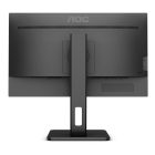 Asztali monitor, AOC IPS monitor 23,8" 24P2Q, 1920x1080, 16:9, 250cd/m2, 4ms, 75Hz, HDMI/DP/D-Sub/DVI/4xUSB, hangszóró, Pivot