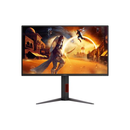 Asztali monitor, AOC Gaming 310Hz IPS monitor 24,5" 25G4SXU, 1920x1080, 16:9, 400cd/m2, 0,3ms, HDMIx2/DisplayPort/USBx4