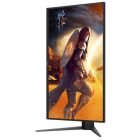 Asztali monitor, AOC Gaming 310Hz IPS monitor 24,5" 25G4SXU, 1920x1080, 16:9, 400cd/m2, 0,3ms, HDMIx2/DisplayPort/USBx4