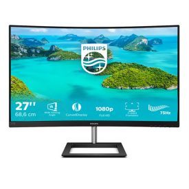   Asztali monitor, Philips Ívelt VA monitor 27 272E1CA/00 1920x1080, 16:9, 250cd/m2, 4ms, VGA/HDMI/DisplayPort, hangszóró