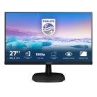 Asztali monitor, Philips IPS monitor 27 273V7QJAB/00, 1920x1080, 16:9, 250cd/m2, 4ms, VGA/HDMI/DisplayPort, hangszóró