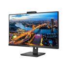Asztali monitor, Philips IPS monitor 27" 276B1JH, 2560x1440, 16:9, 350cd/m2, 4ms, USB-C(+dokkoló)/4xUSB/LAN/DP/HDMI, hangszóró/webWebkamera