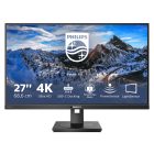 Asztali monitor, Philips IPS monitor 27 279P1, 3840x2160, 16:9, 350cd/m2, 4ms, USB-C(+dokkoló)/4xUSB/LAN/DP/2xHDMI, hangszóró