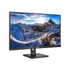 Asztali monitor, Philips IPS monitor 27 279P1, 3840x2160, 16:9, 350cd/m2, 4ms, USB-C(+dokkoló)/4xUSB/LAN/DP/2xHDMI, hangszóró