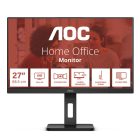 Asztali monitor, AOC IPS monitor 27" 27E3QAF, 1920x1080, 16:9, 300cd/m2, 4ms, HDMI/DisplayPort/VGA, Pivot, hangszóró