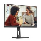 Asztali monitor, AOC IPS monitor 27" 27E3QAF, 1920x1080, 16:9, 300cd/m2, 4ms, HDMI/DisplayPort/VGA, Pivot, hangszóró