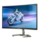 Asztali monitor, Philips EVNIA Ívelt Gaming 240Hz VA monitor 27" 27M1C5200W, 1920x1080, 16:9, 300cd/m2, 0.5ms, 2xHDMI/HDCP/DisplayPort