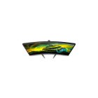 Asztali monitor, Philips Ívelt Gaming 165Hz VA monitor 27" 27M1C5500VL, 2560x1440, 16:9, 250cd/m2, 1ms, 2xHDMI/DisplayPort/HDCP