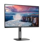 Asztali monitor, AOC IPS monitor 27" 27V5C/BK, 1920x1080, 16:9, 300cd/m2, 1ms, HDMI/DisplayPort/USB-C/4xUSB, Pivot, hangszóró