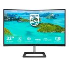 Asztali monitor, Philips Ívelt VA monitor 31.5 322E1C, 1920x1080, 16:9, 250cd/m2, 4ms, VGA/HDMI/DisplayPort
