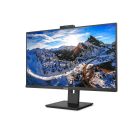 Asztali monitor, Philips IPS monitor 31.5 326P1H, 2560x1440, 16:9, 350cd/m2, 4ms, 2xHDMI/DP/USB-C/4xUSB/LAN, Pivot, hangszóró&webWebkamera