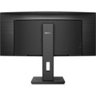 Asztali monitor, Philips Ívelt VA monitor 34 345B1C, 3440x1440, 21:9, 300 cd/m2, 5ms, HDMI/DisplayPort/USB-C/4xUSB, LAN, hangszóró