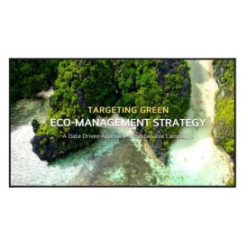   Reklámkijelző, LG 16/7  43&quot 43UL3Q, 3840x2160, 350 cd/m2, HDMIx3/USBx2/RS-232C/RJ45