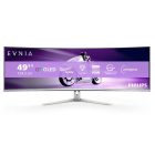 Asztali monitor, Philips Ívelt Gaming OLED monitor 49, 49M2C8900L/0 5120x1440, 32:9, 0,03ms, 2xHDMI/DP/4xUSB/USB-C, hangszóró, Ambiglow
