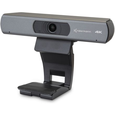Webkamera, Kindermann K120M 4K, 120° látószög, mikrofon, USB-s