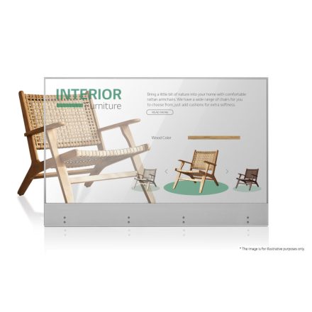 Reklámkijelző, LG Transzparens OLED signage touch kijelző 55"