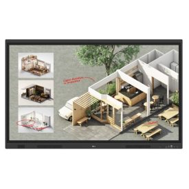   Interaktív kijelző, LG 16/7 55&quot 55TR3DQ-B, 3840x2160, 400 nit, HDMIx3/DP/VGA/RS-232C/RJ45/USBx5/USB-Cx2