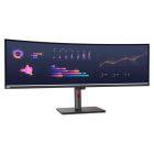 Asztali monitor, Lenovo 49 P49w-30 monitor - Raven Black