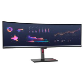 Asztali monitor, Lenovo 49 P49w-30 monitor - Raven Black