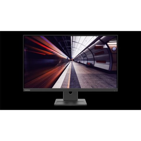 Asztali monitor, Lenovo monitor ThinkVision E24-30; 23,8" FHD 1920x1080 IPS, 16:9, 1300:1, 250cd/m2, 4ms, HDMI, DP, VGA