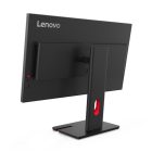 Asztali monitor, Lenovo 27 T27Q-40 monitor - 64A6GAT6EU - Eclipse Black