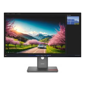   Asztali monitor, Lenovo 31,5&quot ThinkVision P32UD-40 monitor - 64A8XAT2EU - Raven Black
