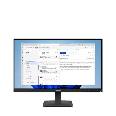 Asztali monitor,  Lenovo S24-4e monitor 23,8&quot - 64B5KAT1EU