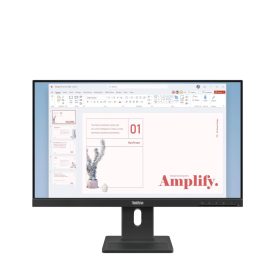   Asztali monitor, Lenovo 23,8&quot ThinkVision E24-40monitor - 64BAMAT1EU_B01 - Raven Black (dobozsérült)