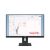 Asztali monitor, Lenovo 23,8&quot ThinkVision E24-40monitor - 64BAMAT1EU_B01 - Raven Black (dobozsérült)