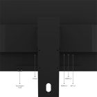 Asztali monitor, Lenovo 27 E27Q-40 monitor - 64BDGAT4EU - Raven Black