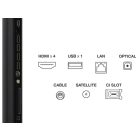 Reklámkijelző, TCL 75&quot 75C6K QD-MiniLED 189cm 4K Google TV