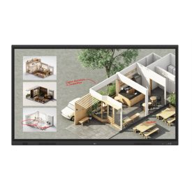   Interaktív kijelző, LG 16/7  75&quot 75TR3DQ-B, 3840x2160, 400 nit, HDMIx3/DP/VGA/RS-232C/RJ45/USBx5/USB-Cx2