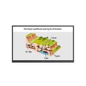   Interaktív kijelző, LG 16/7 75TR3PJ, 3840x2160, 390cd/m2, 3xHDMI/RJ45/4xUSB 3.0/USB-C, Multi Touch 20 érintés