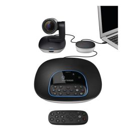   Webkamera, Logitech WebWebkamera - Group 1080p Mikrofonos Kihangosító Hub - 960-001057