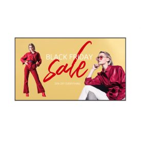   Reklámkijelző, LG 16/7 Signage kijelző 98&quot 98UM5K, 3840x2160, 500 cd/m2, 3xHDMI/DP/DVI/RS-232C/RJ45, hangszóró