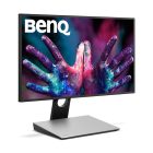 Asztali monitor, Benq tervezői monitor 27" PD2710QC 2560x1440, 350cd/m2, 5ms, HDMI, DisplayPort, miniDisplayPort, RJ45 hangsz., áll. mag.