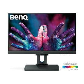   Asztali monitor, Benq IPS tervezői monitor 25" PD2500Q 2560x1440, 350 cd/m2, 4ms, HDMI, DisplayPort, miniDisplayPort, USBx4, hangszóró