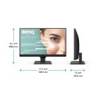 Asztali monitor, Benq IPS monitor 23,8 GW2490E 1920x1080, 250 cd/m2, 5ms, 100 Hz, Eye-Care, 2xHDMI, DisplayPort, hangszóró
